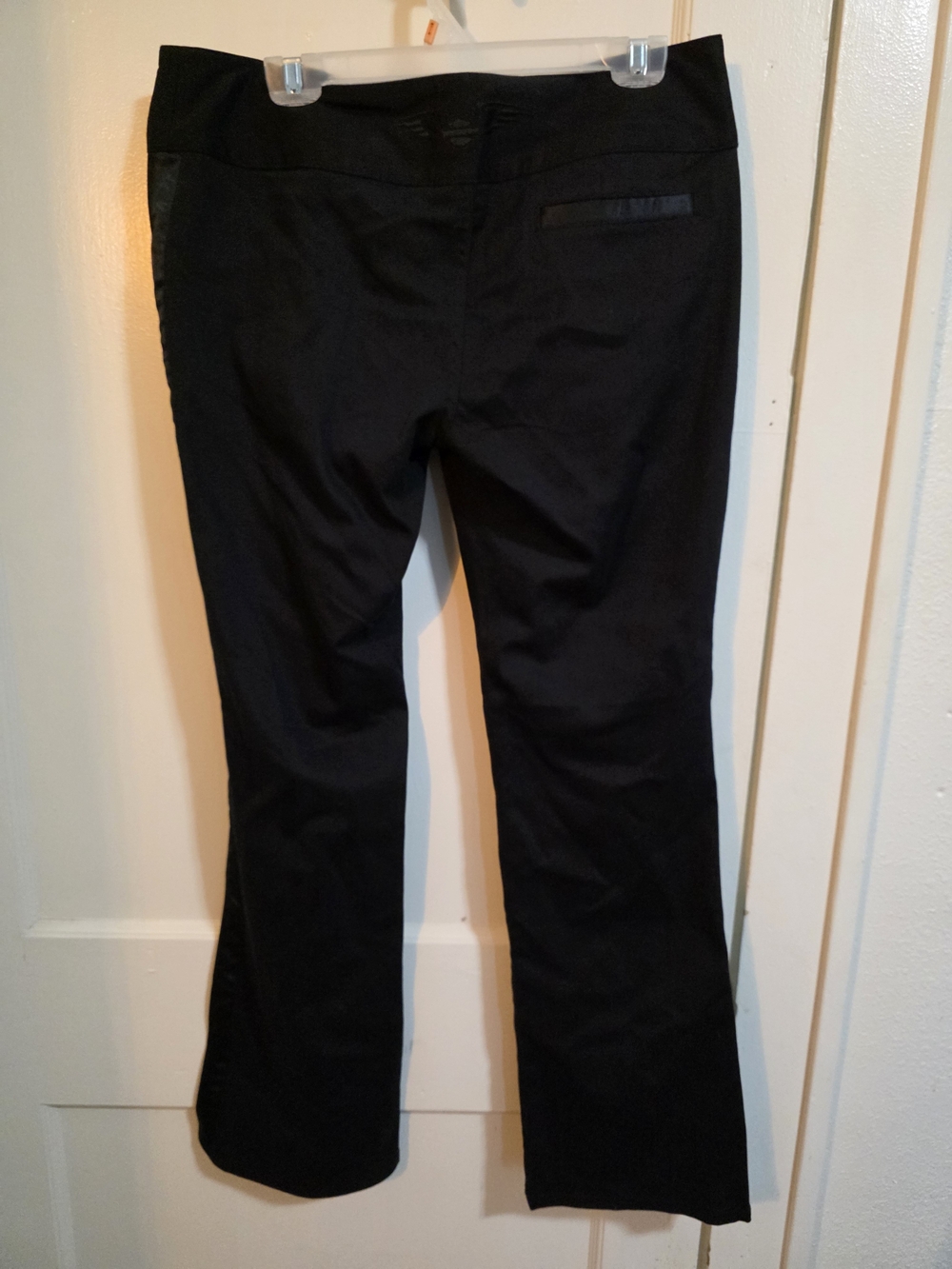 Harley-Davidson Black Women's Boot Cut Pants - Picture 2 of 8